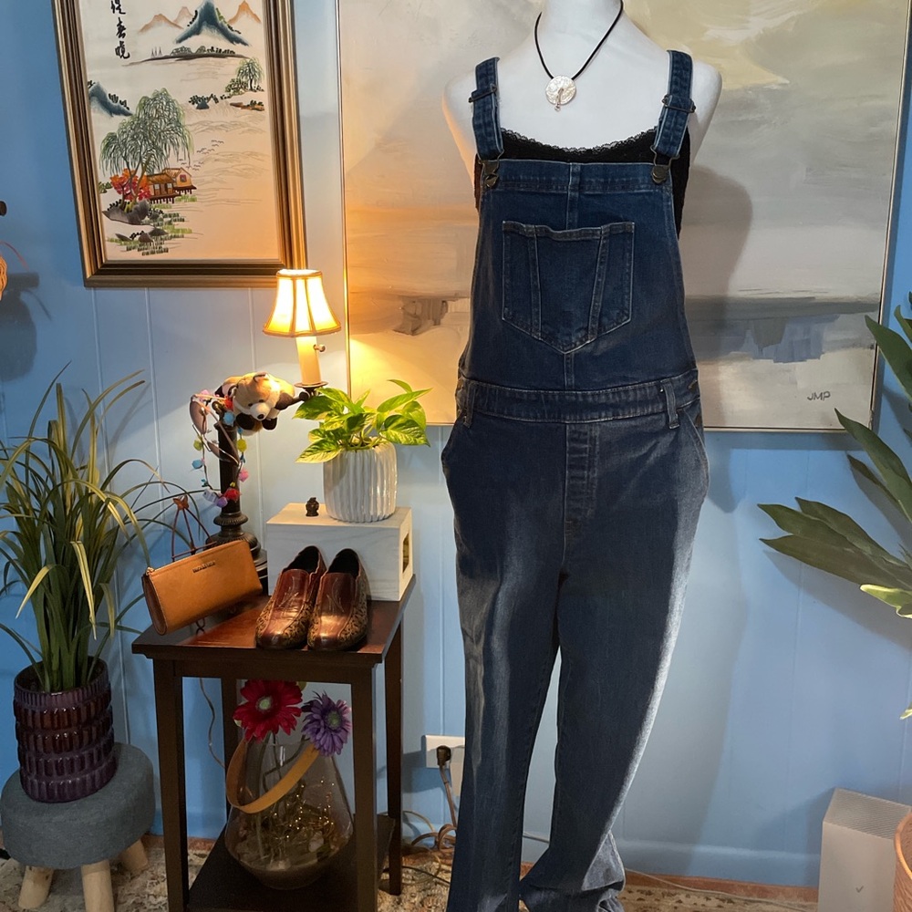 Old Navy Indigo Women's Denim Overalls